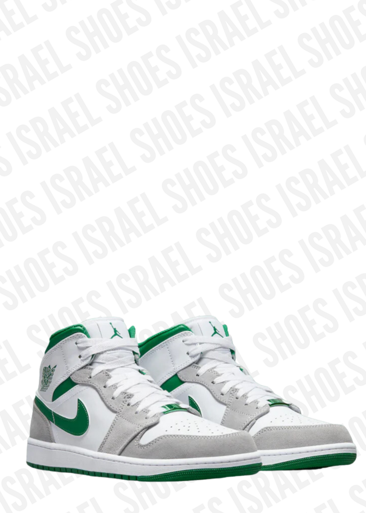 Air Jordan 1 Mid SE  "Grey Pine Green" sneakers