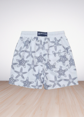 Moorise printed swim trunks בגד ים
