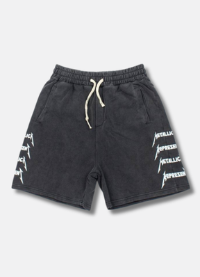 Metallica 40 Year Anniversary Sweat Shorts