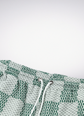 Logo Print Track Shorts