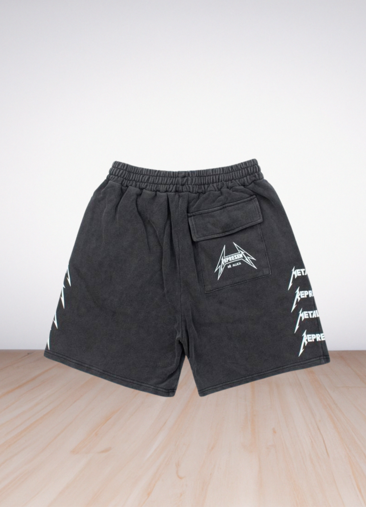 Metallica 40 Year Anniversary Sweat Shorts
