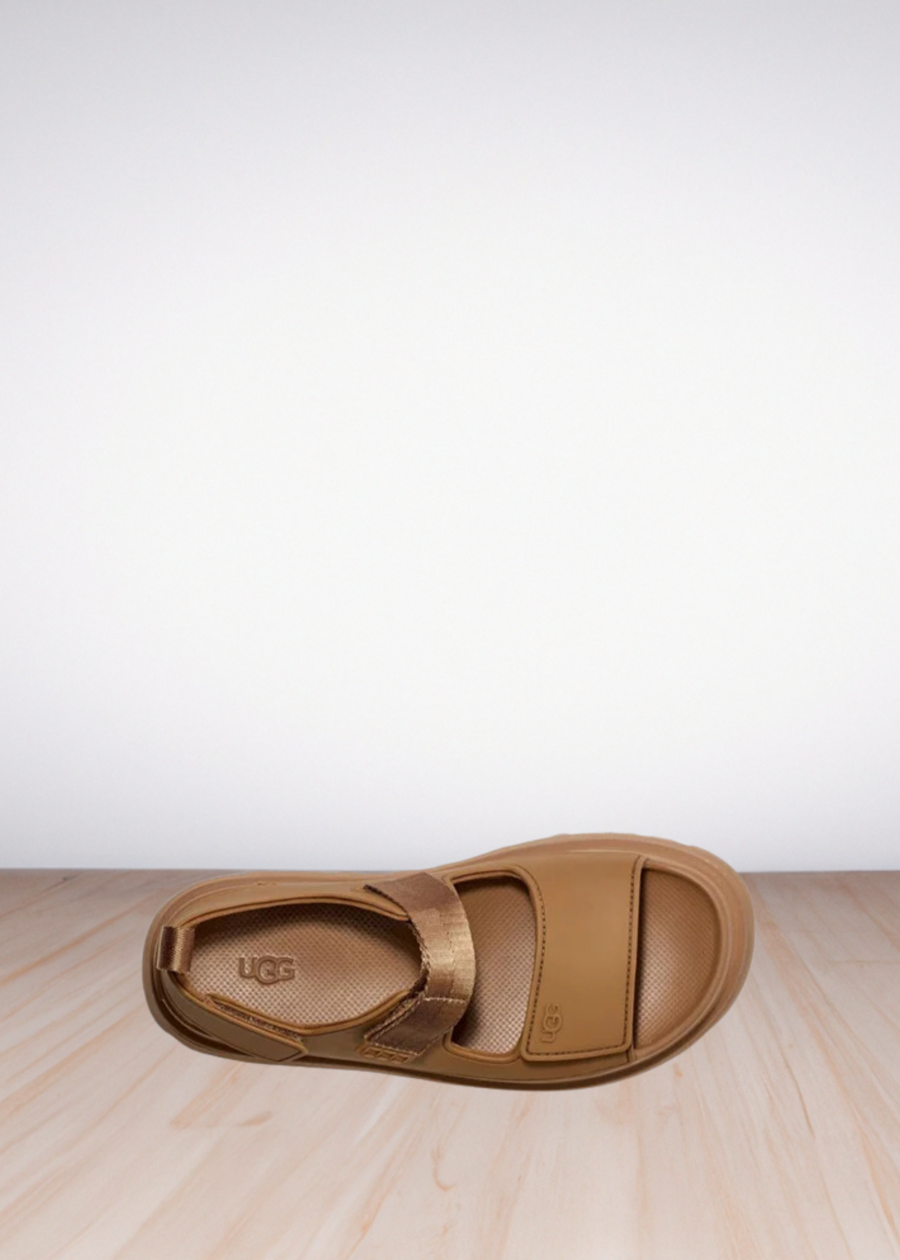 GOLDENGLOW FLATFORM SANDALS