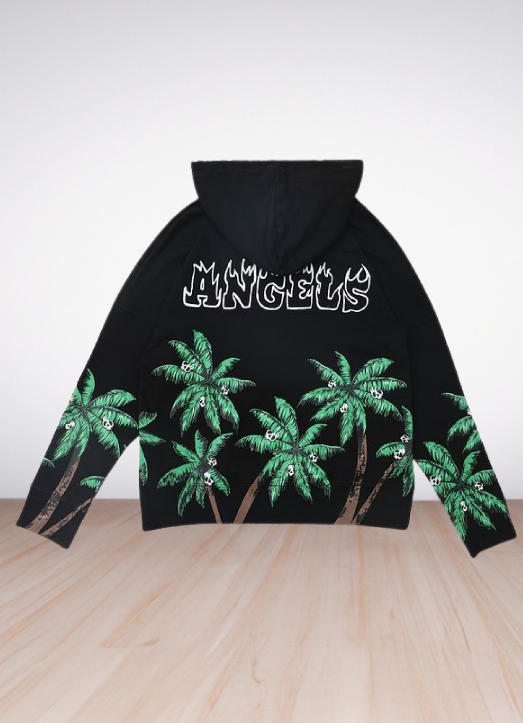Plam cotton hoodie