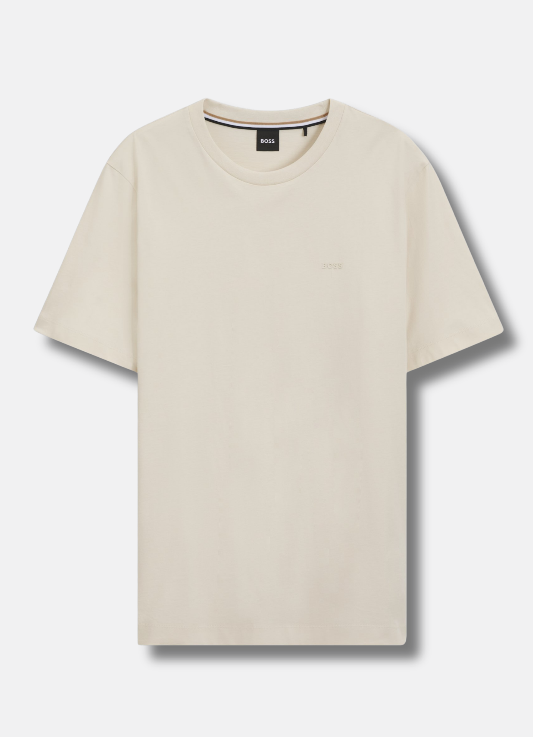 Cotton-jersey T-shirt with logo detail