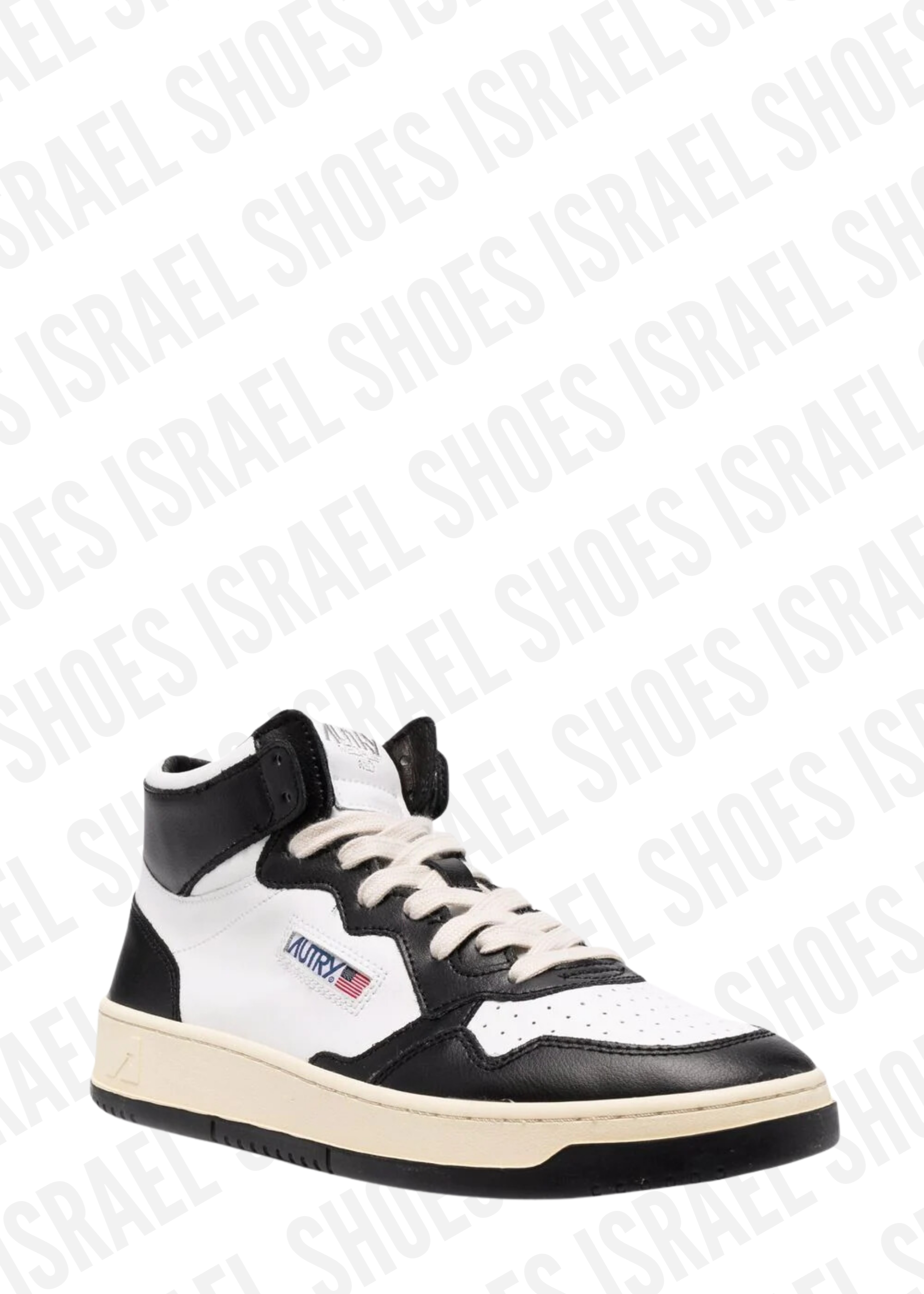 Medalist colour-block high-top sneakers