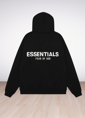 Logo graphic-print hoodie
