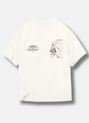 T-Shirt Black White