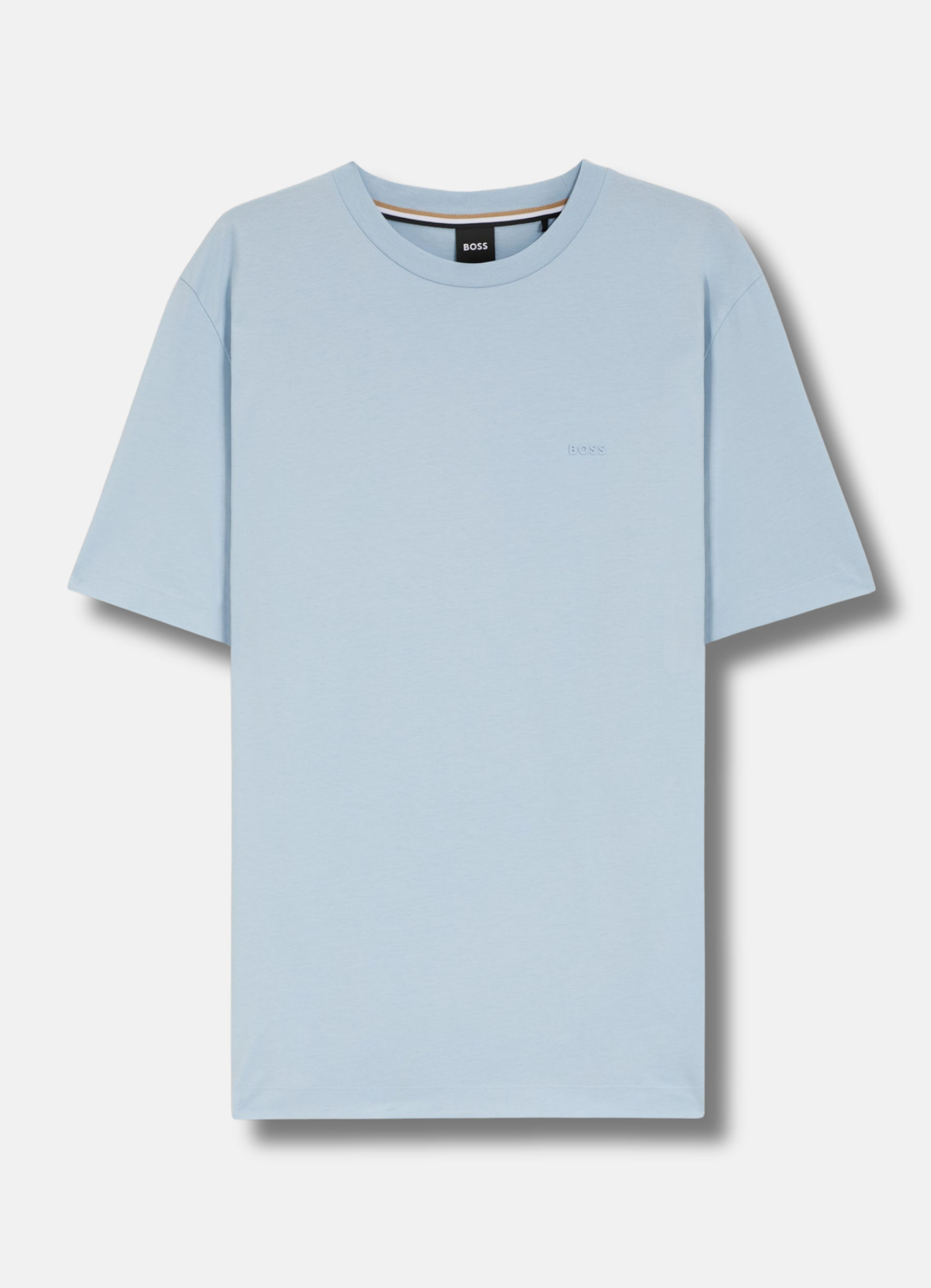 Cotton-jersey T-shirt with logo detail