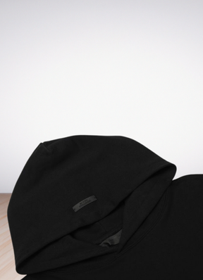 Logo graphic-print hoodie