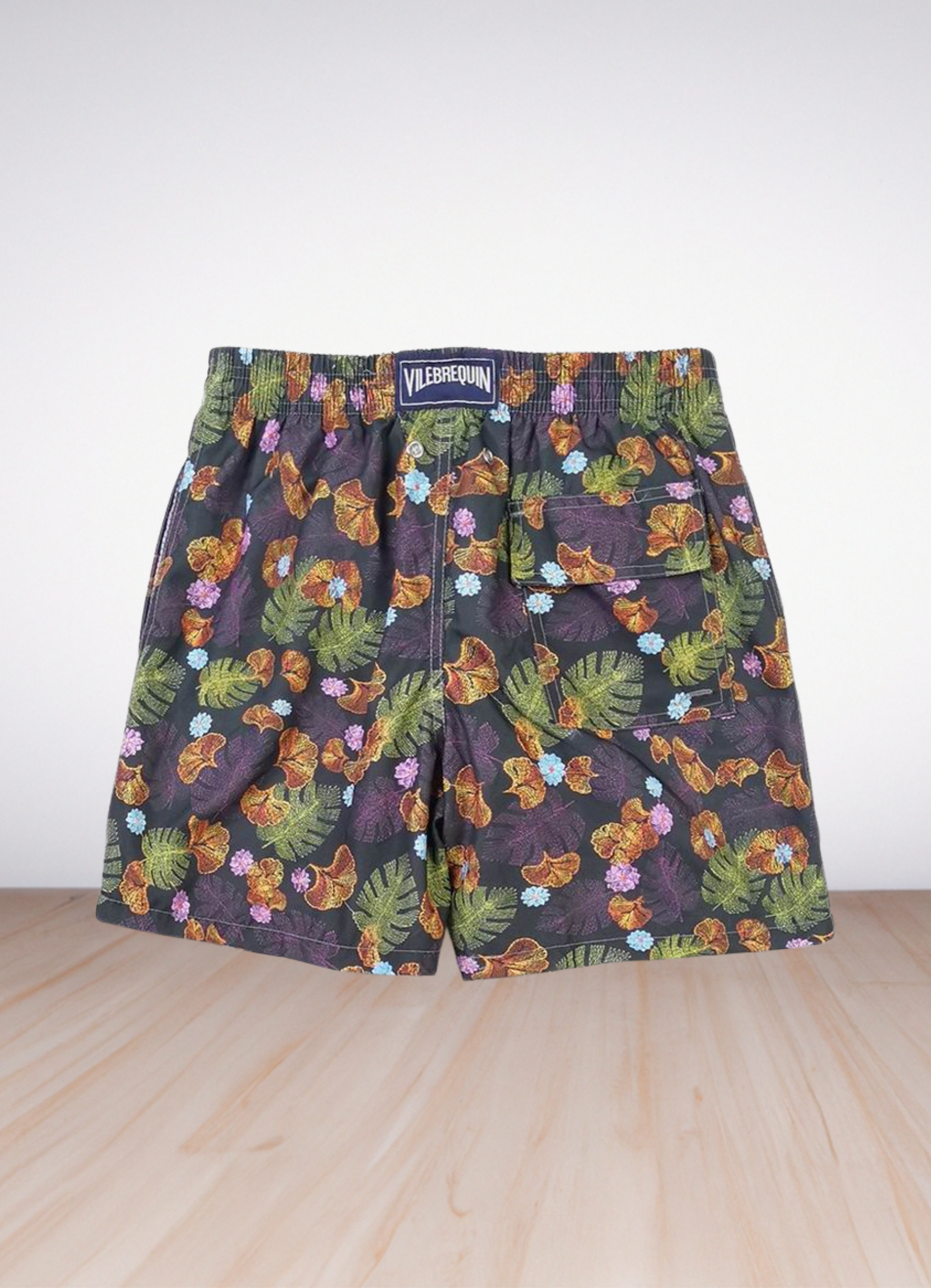 Moorise printed swim trunks בגד ים