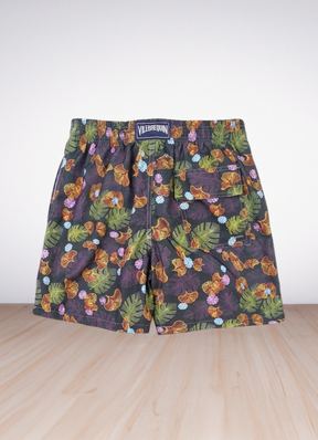 Moorise printed swim trunks בגד ים