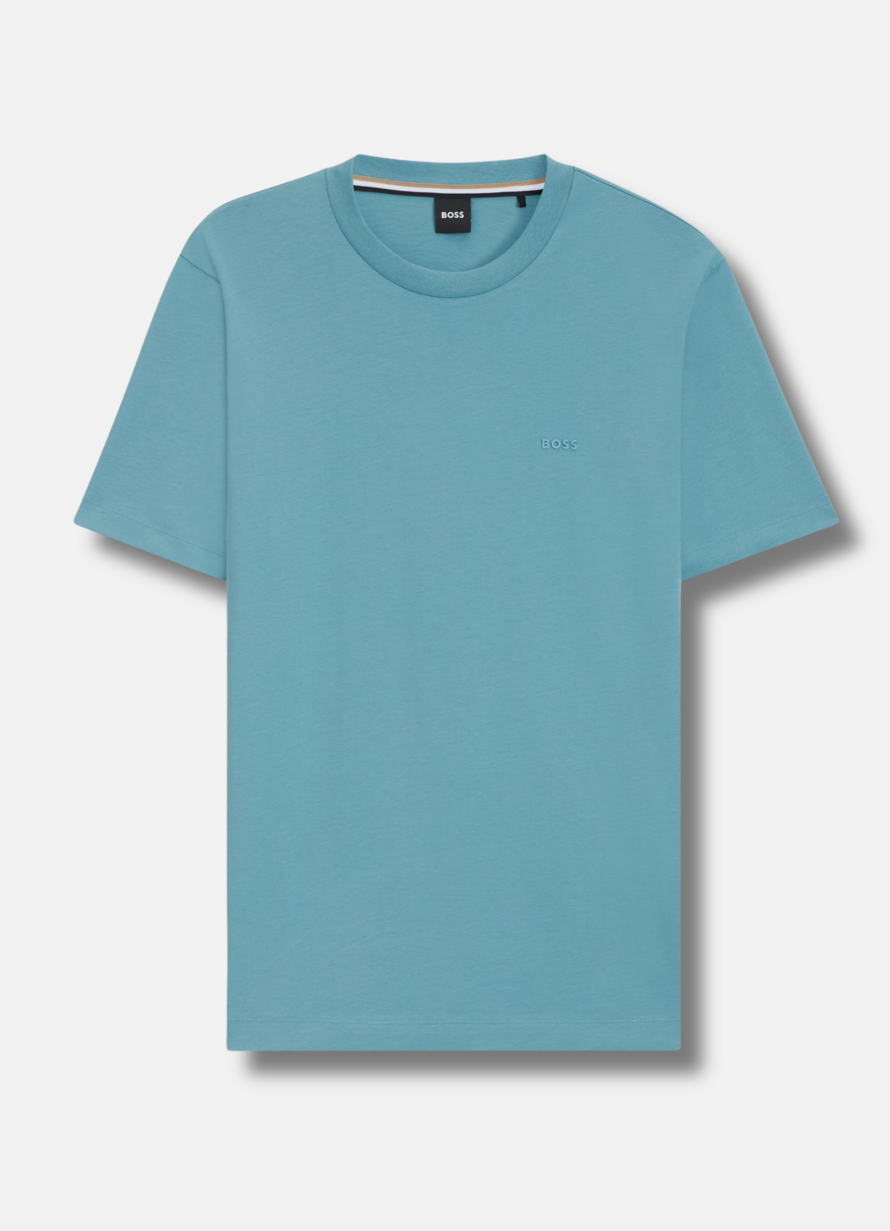 Cotton-jersey T-shirt with logo detail
