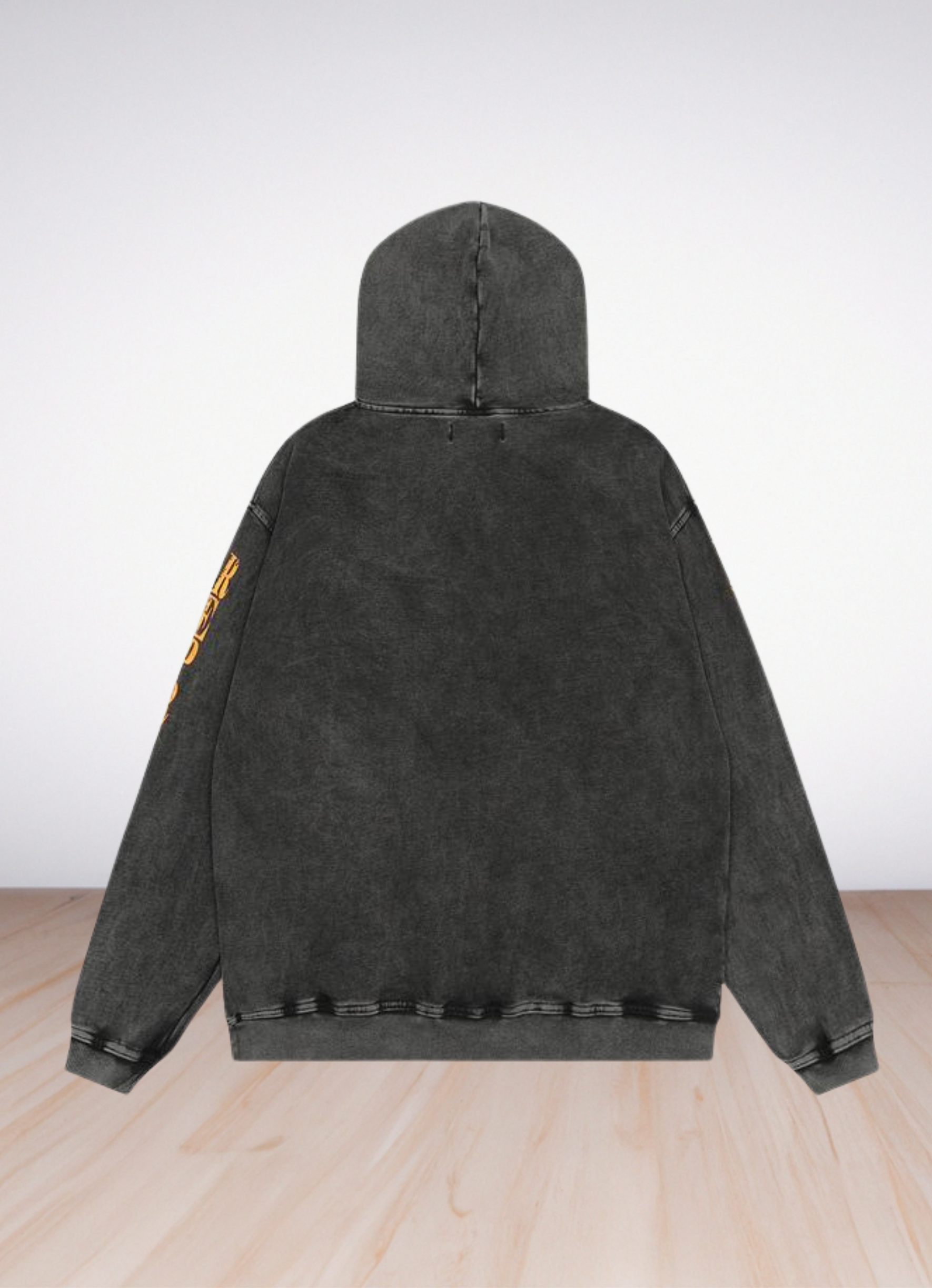 Reborn graphic-print hoodie