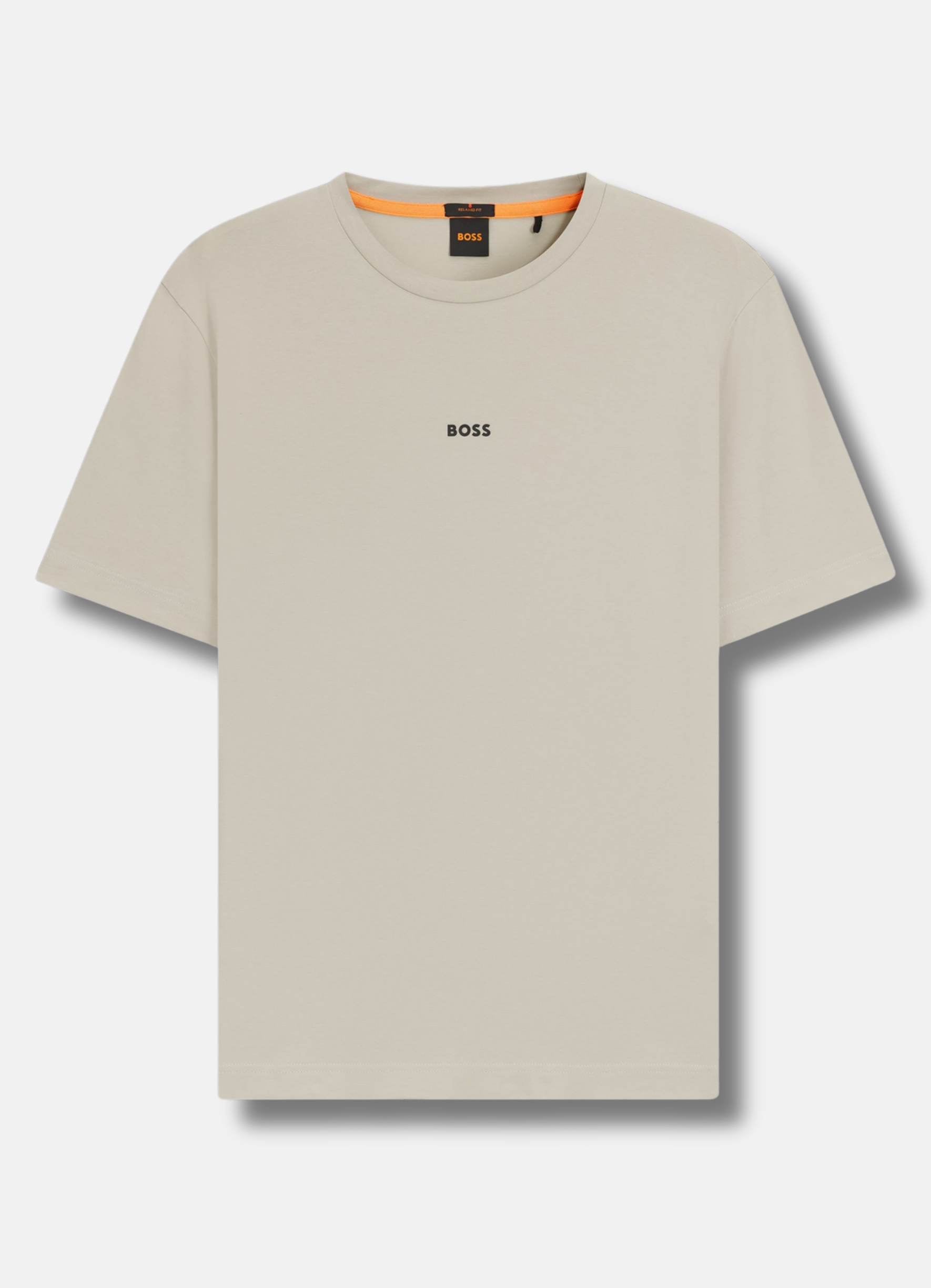 Cotton-jersey T-shirt with logo detail