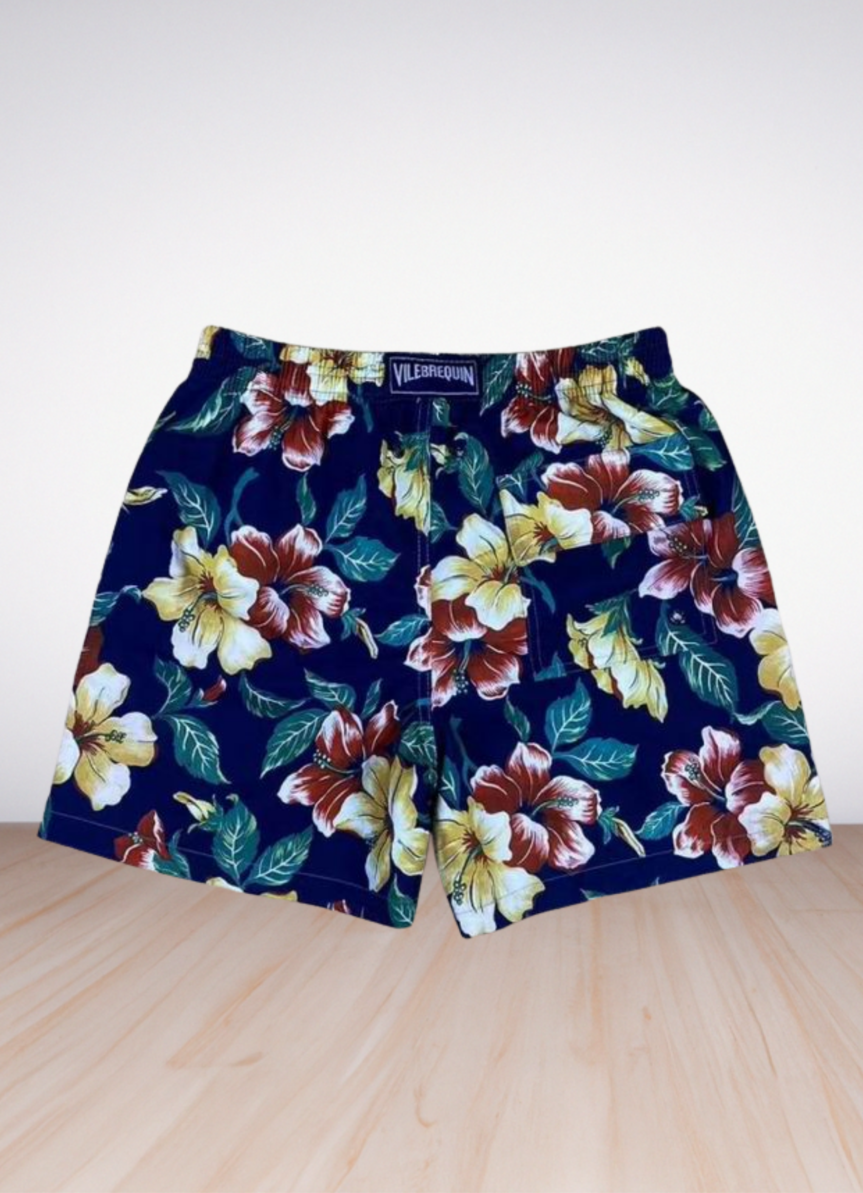 Moorise printed swim trunks בגד ים