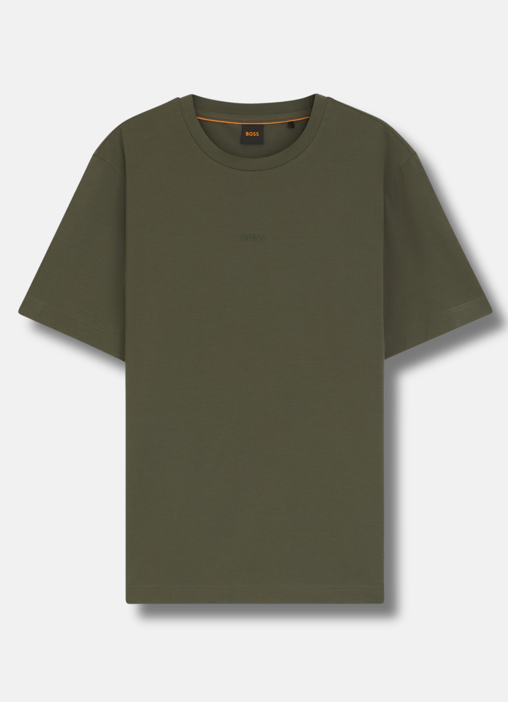 Cotton-jersey T-shirt with logo detail