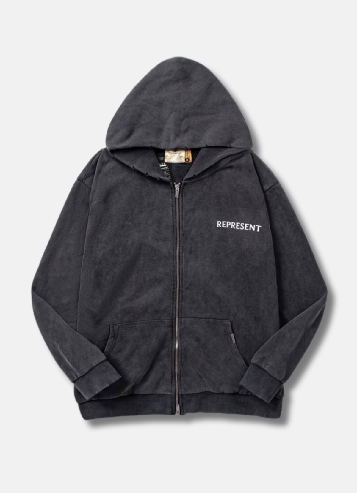 Reborn graphic-print hoodie