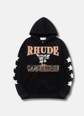 Logo print hoodie