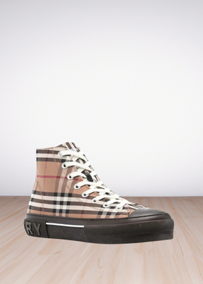 Vintage Check high sneakers