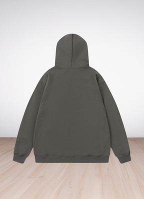 Logo graphic-print hoodie
