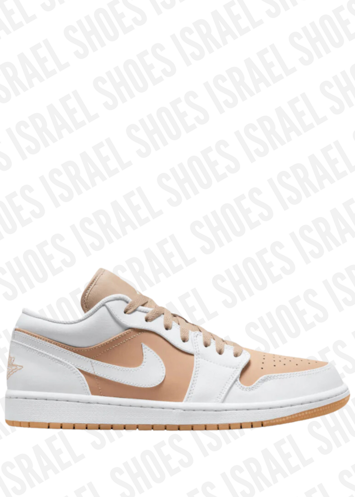Air Jordan 1 Low 'White' Tan sneakers