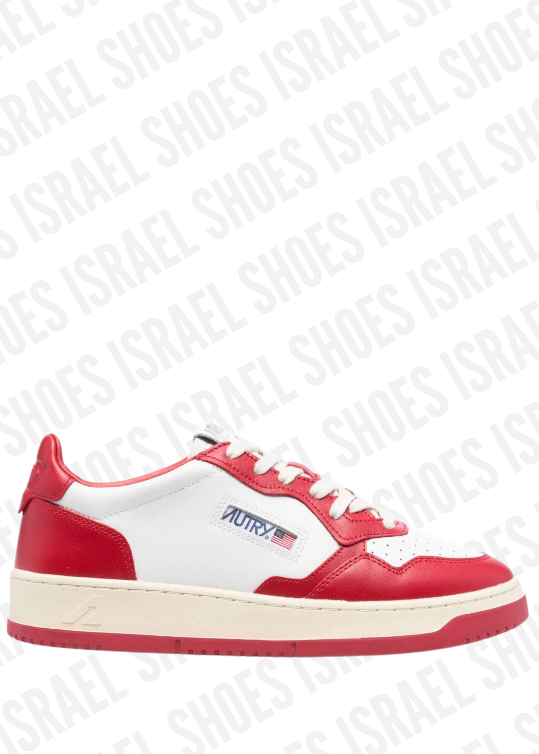 Medalist colour-block leather sneakers