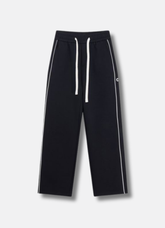 Logo embroider long pants