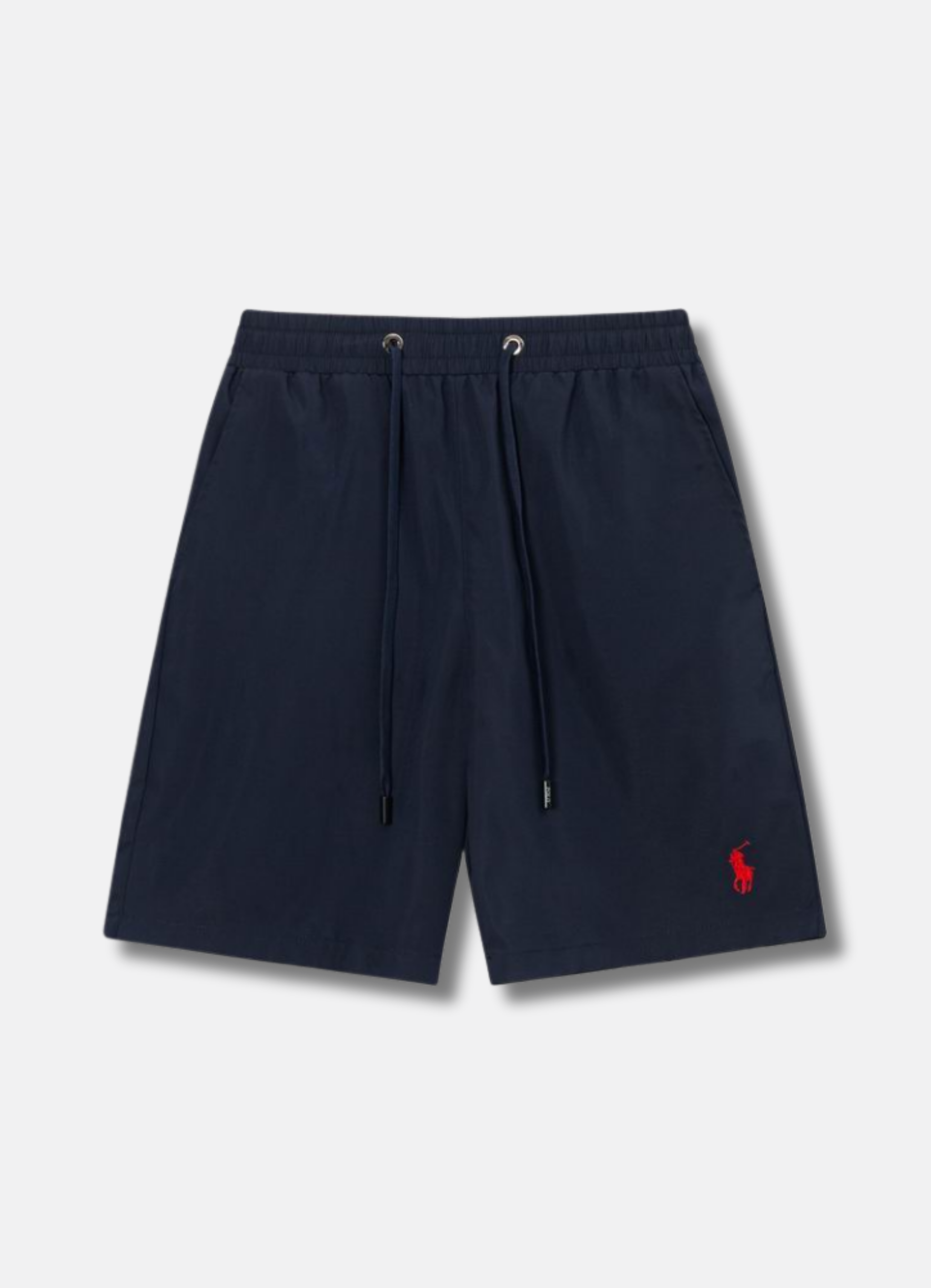 Logo Embroidered Swim Trunks Blue בגד ים