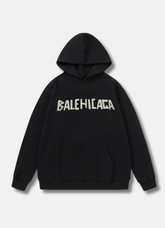 Logo graphic-print hoodie