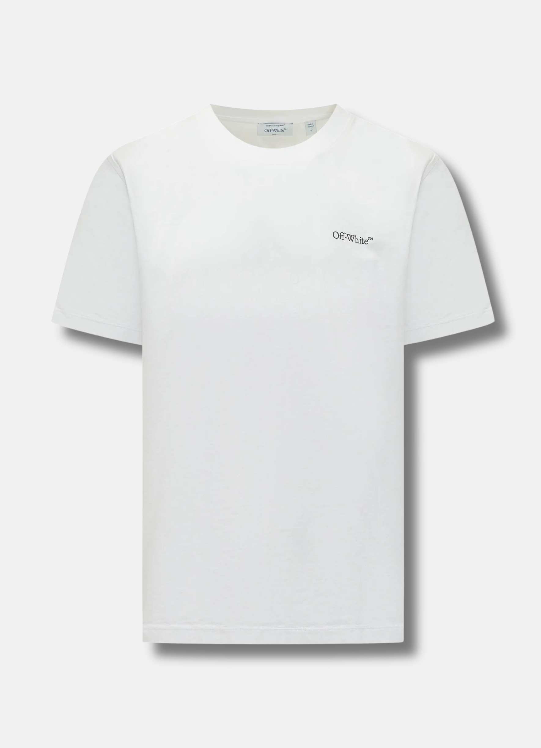arrow short-sleeved T-shirt בצבע לבן