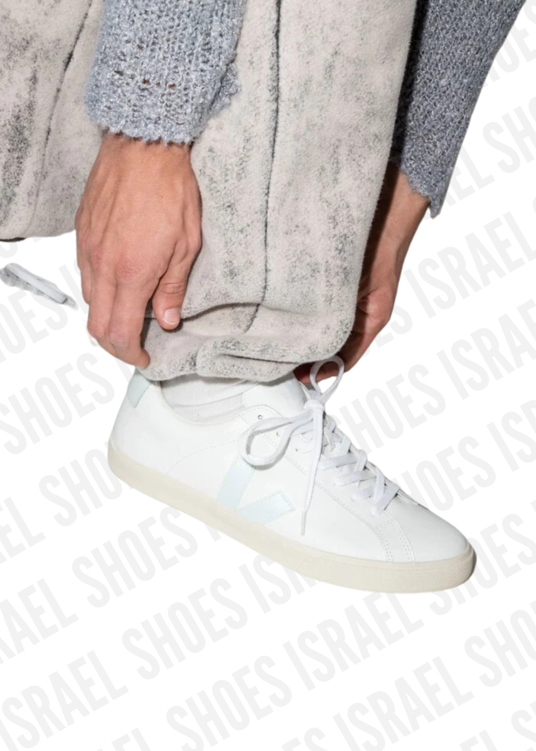 VEJA logo-patch lace-up sneakers