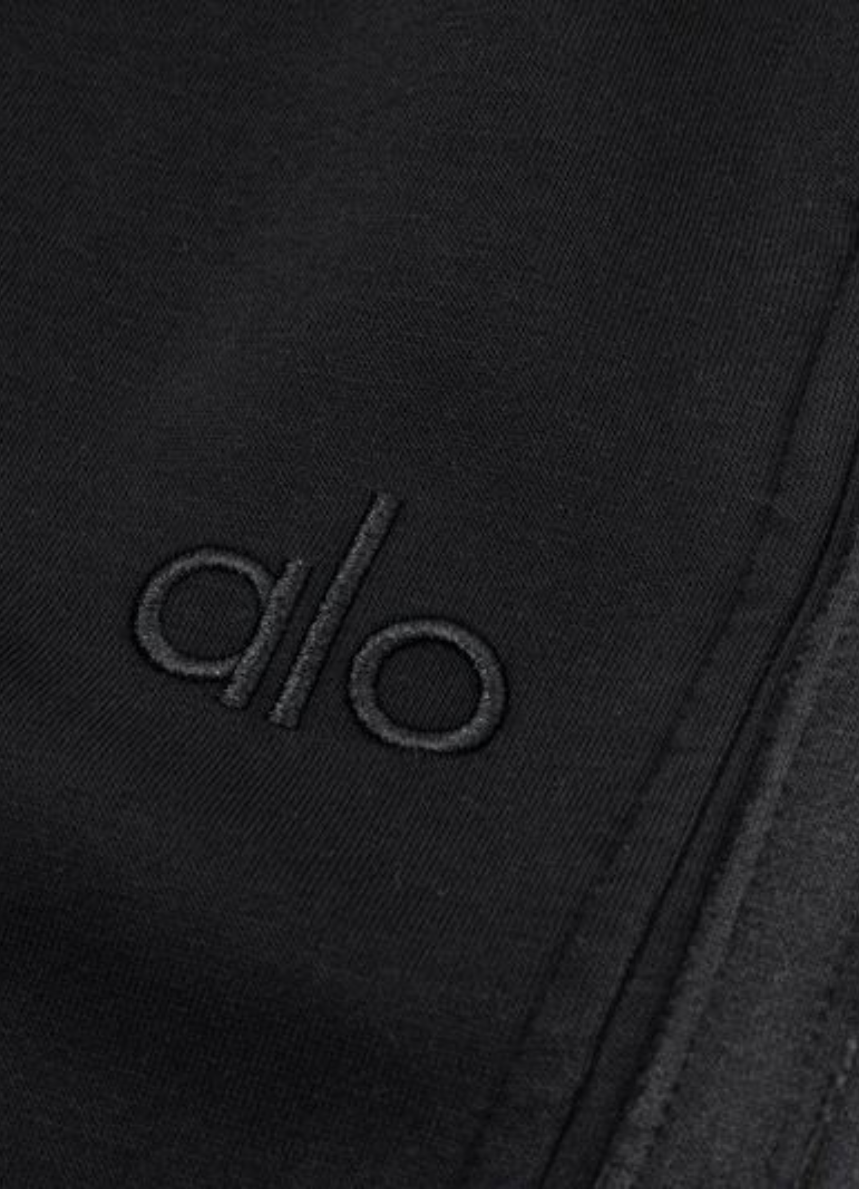 Logo embroider long pants