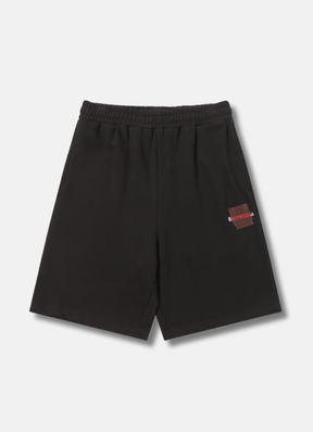 Logo Print Track Shorts