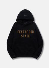 Logo graphic-print hoodie