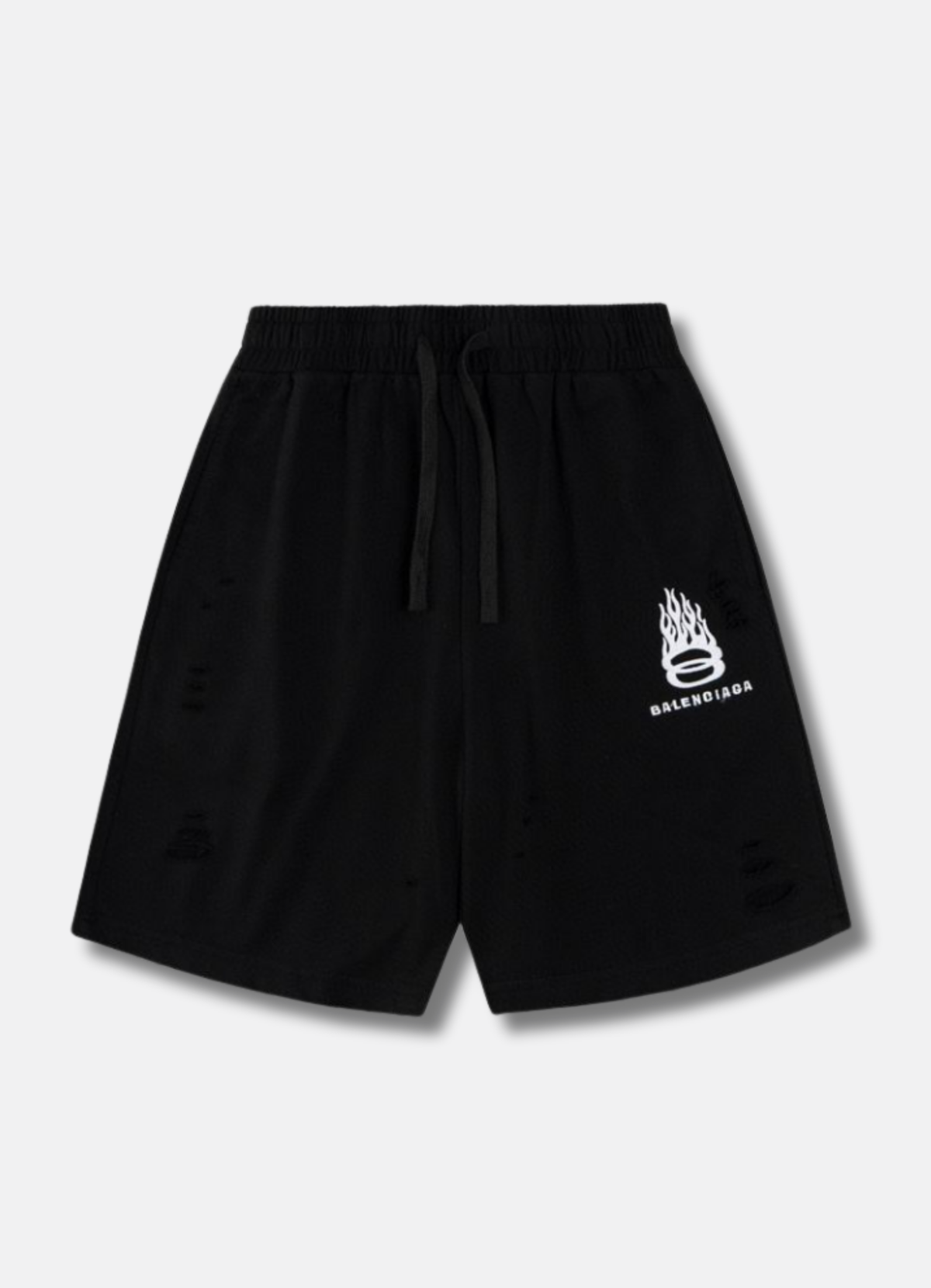 Logo Embroidered Track Shorts