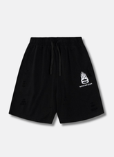 Logo Embroidered Track Shorts