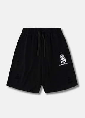 Logo Embroidered Track Shorts