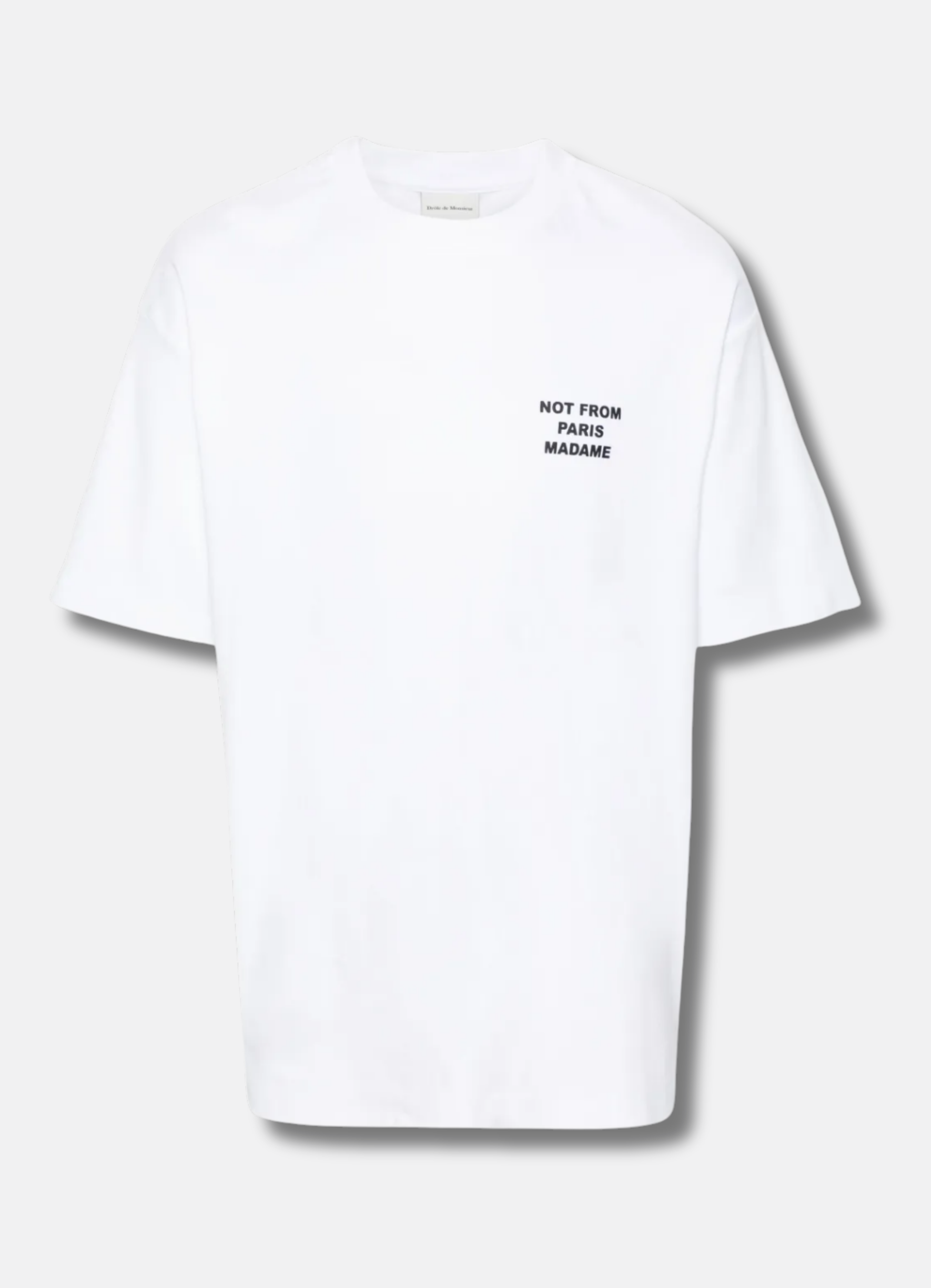 slogan-print cotton T-shirt