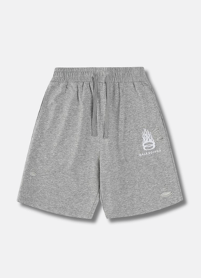 Logo Embroidered Track Shorts