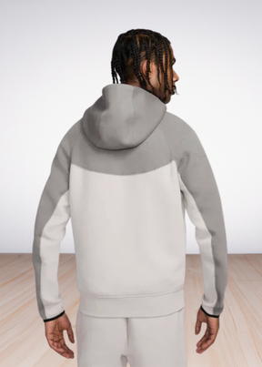 חליפה נייק טק – Nike Tech - GREY & WHITE