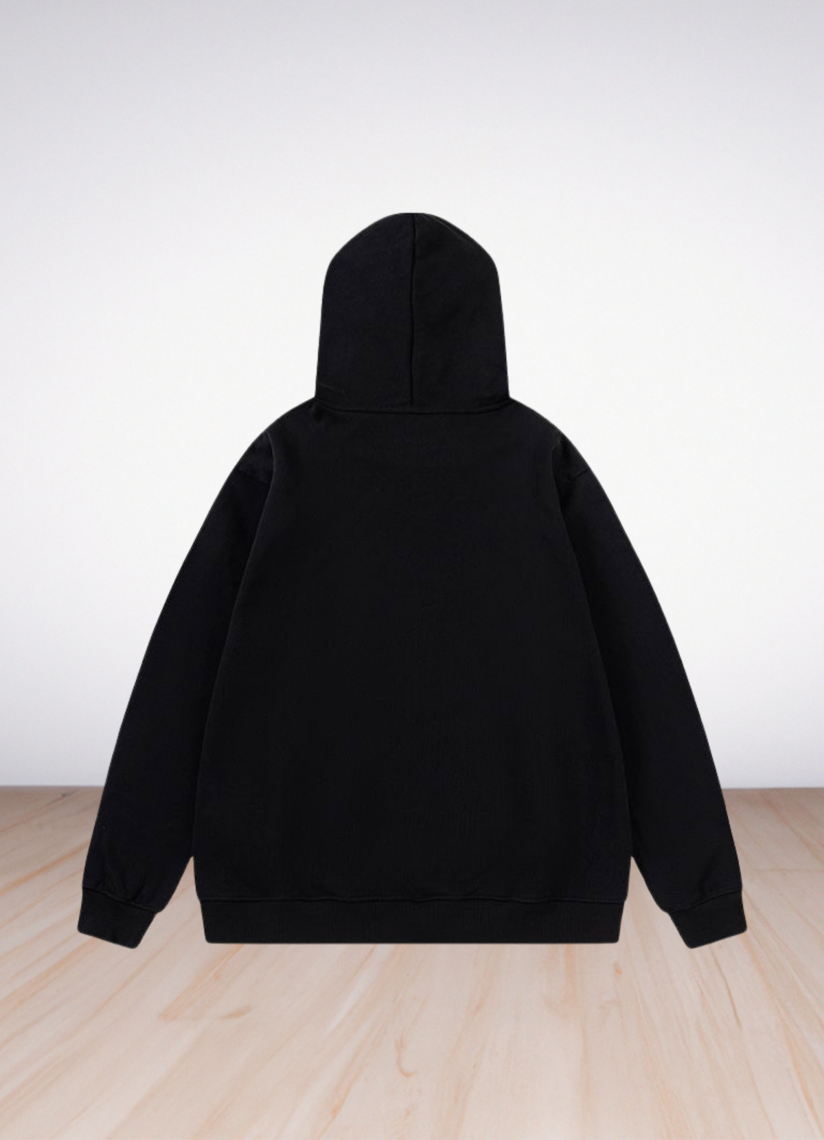 Logo graphic-print hoodie