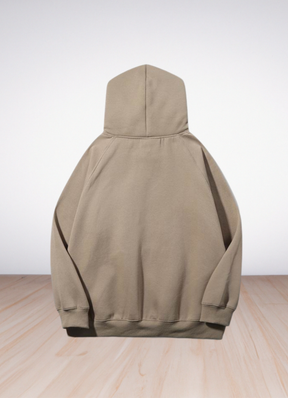 Logo graphic-print hoodie