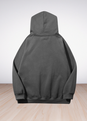 Logo graphic-print hoodie