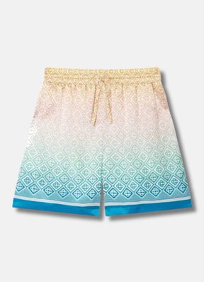 Gradient Monogram deck shorts בגד ים