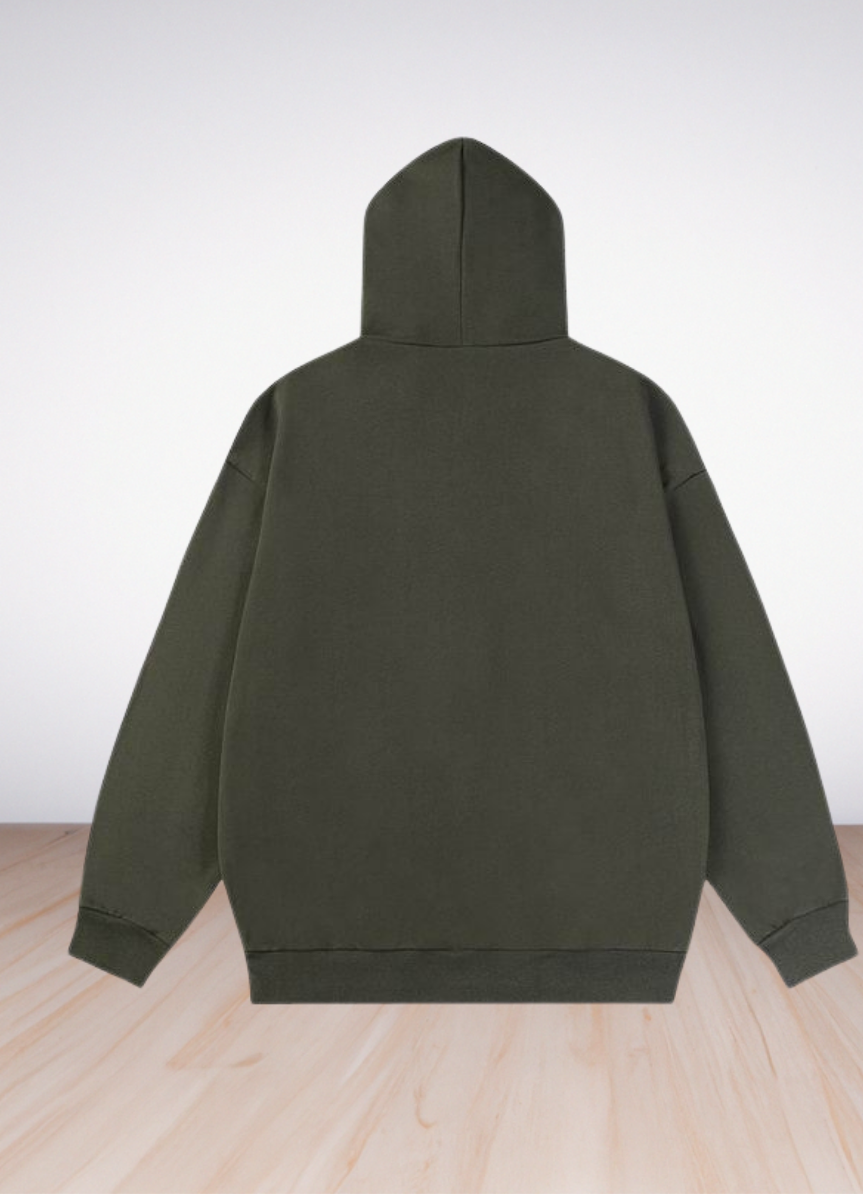 Logo graphic-print hoodie