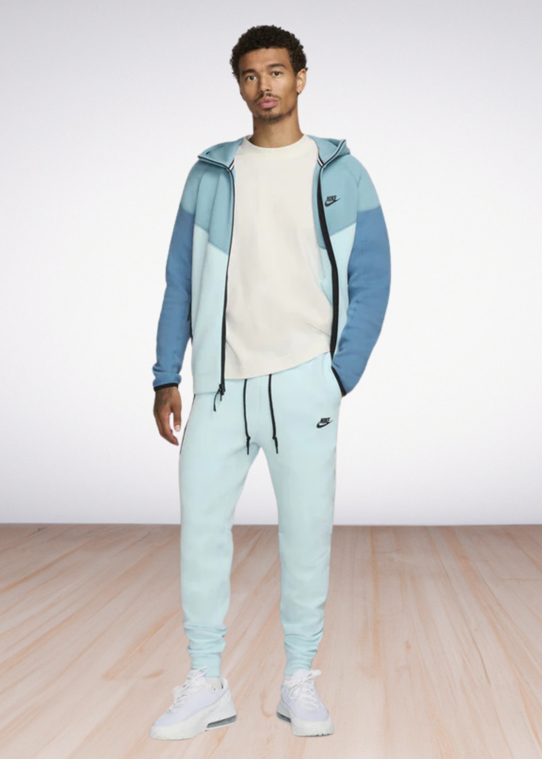 חליפה נייק טק – Nike Tech TURQUOISE & GLACIER BLUE