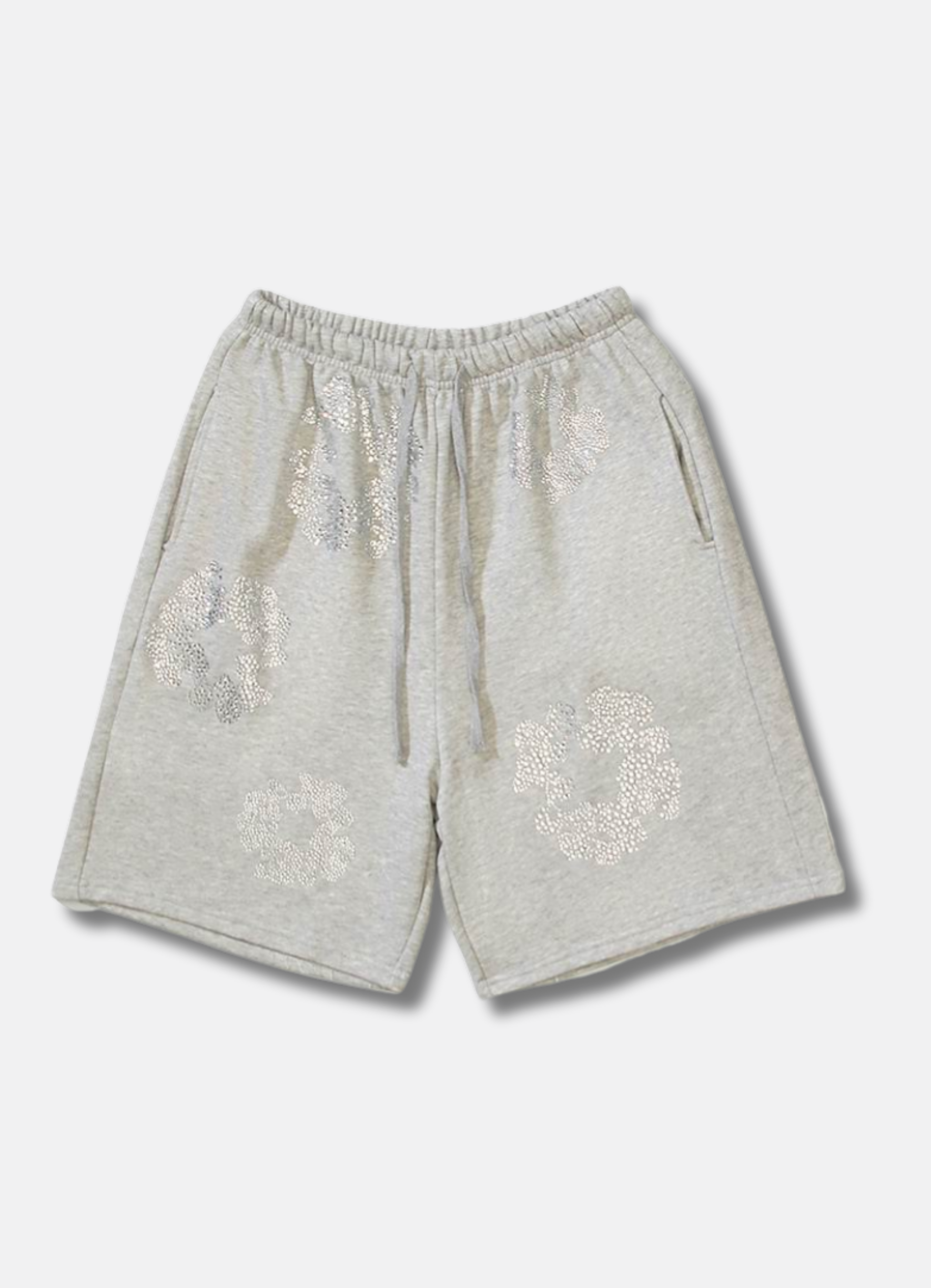 Cotton Wreath Shorts Grey