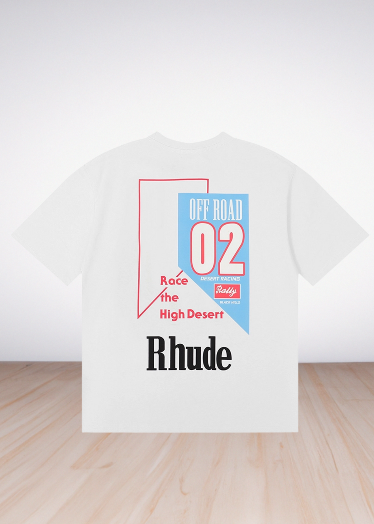 Logo Print T shirt White