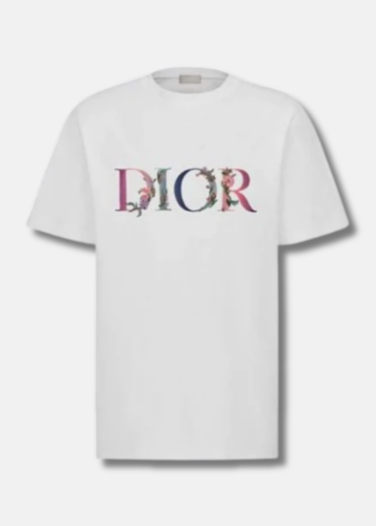 logo-embroidered T-shirt