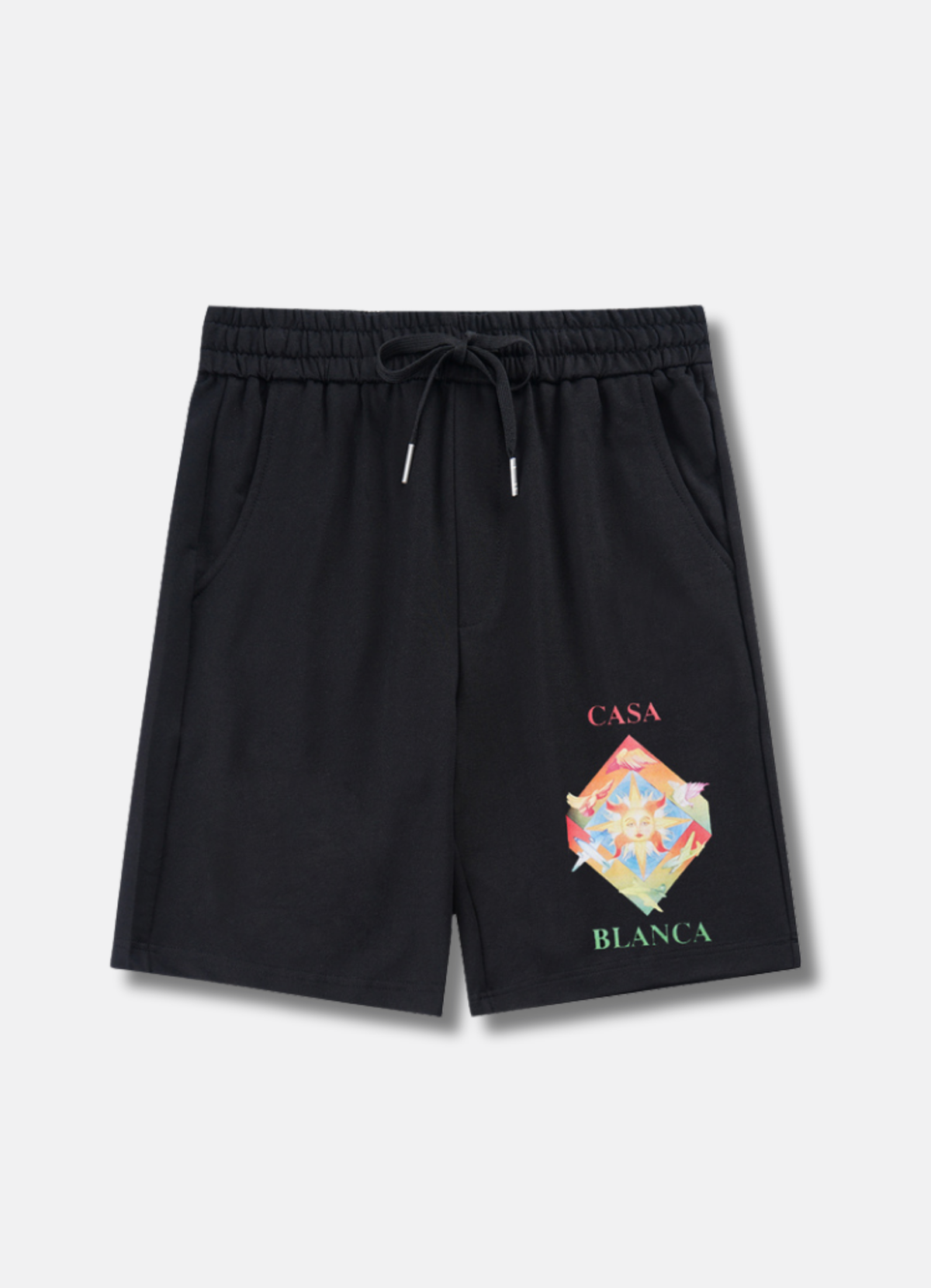 Logo Print Shorts